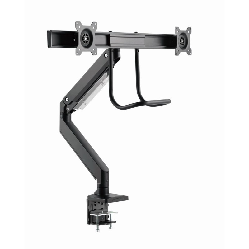 Gembird MA-DA2-04 Regulowane biurkowe ramię na 2 monitory, 17”-32”, do 8 kg