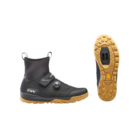 Buty rowerowe Northwave Kingrock Plus GTX - black/honey