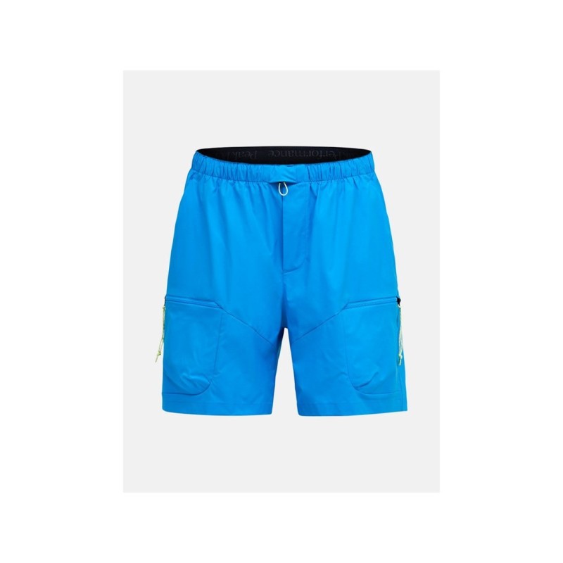 Spodenki turystyczne Peak Performance Outdoor Cargo Shorts - brilliant blue rozmiar: L