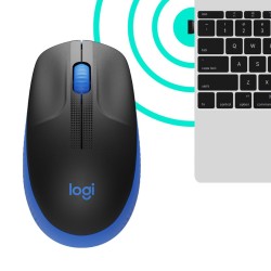 Logitech M190 myszka RF Wireless Optyczny 1000 DPI Oburęczny