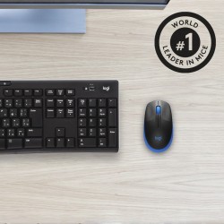 Logitech M190 myszka RF Wireless Optyczny 1000 DPI Oburęczny