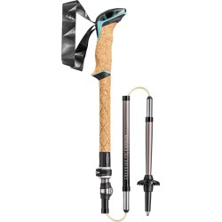Kije trekkingowe Cressida FX Carbon dla kobiet, składane