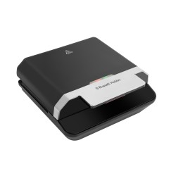Russell Hobbs Easy Clean toster 750 W Czarny, Stal nierdzewna