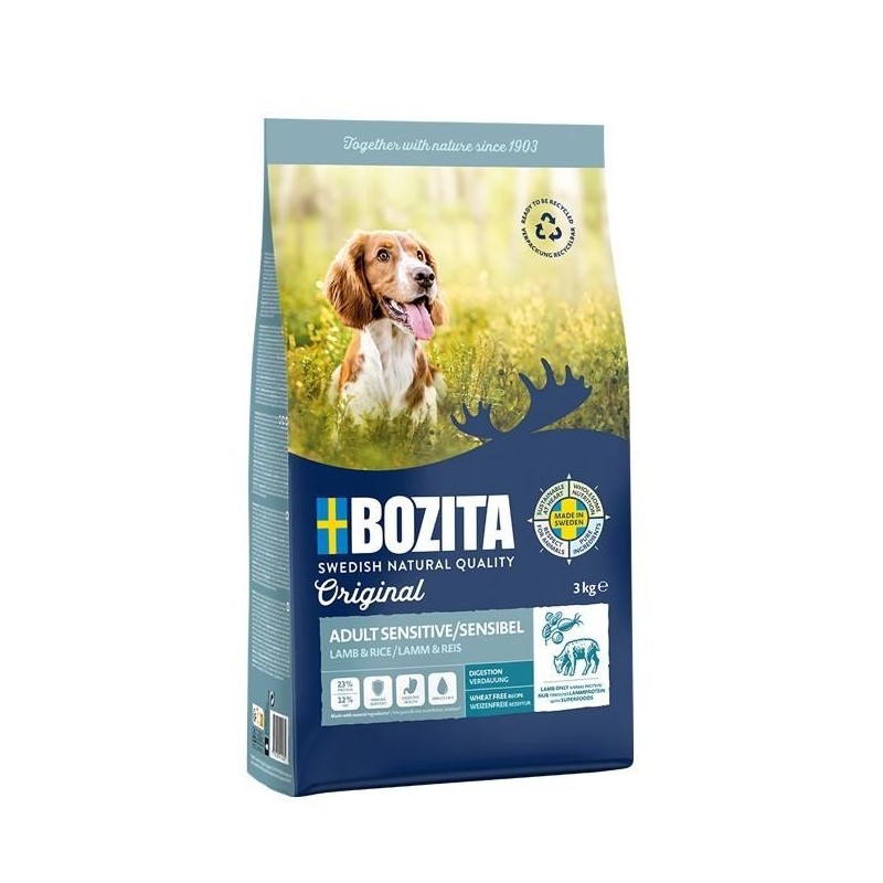 Bozita Original Adult Sensitive Digestion Lamb - 3kg Bozita Original Adult Sensitive Digestion Lamb - 3kg