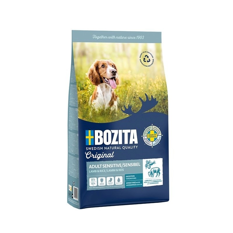 Bozita Original Adult Sensitive Jagnięcina i Ryż - sucha karma dla psa - 12 kg Bozita Original Adult Sensitive Jagnięcina i Ryż - sucha karma dla psa - 12 kg