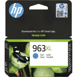 Tusz HP niebieski HP 963XL, HP963XL 3JA27AE, 1600 str.