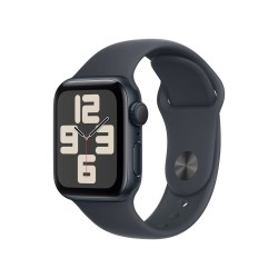 Smartwatch Apple Watch SE (2024) GPS 40mm Midnight Aluminium Case with Sport Band S/M - Midnight