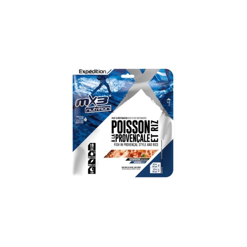 Danie (809) ryba po prowansalsku z ryżem 130g MX3