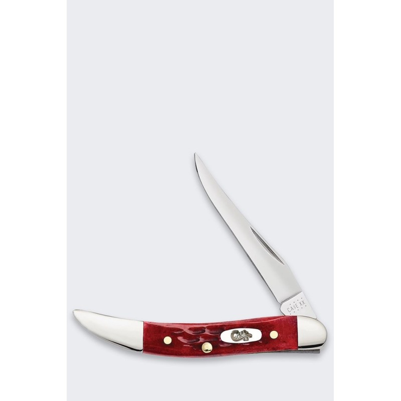 Nóż składany Case Pocket Worn Small Texas Red