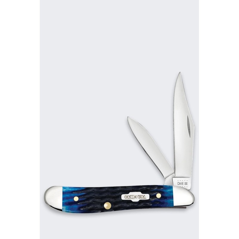 Scyzoryk Rogers Case Peanut SS Blue Bone