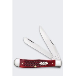 Scyzoryk Case Pocket Worn Trapper SS Old Red