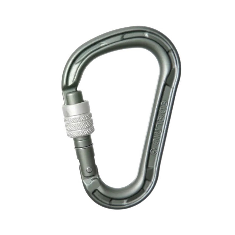 Edelrid 737990006630 karabińczyk do wspinaczki Zapięcie z blokadą W kształcie litery D Aluminium Metaliczny 1 szt. Edelrid 737990006630 karabińczyk do wspinaczki Zapięcie z blokadą W kształcie litery D Aluminium Metaliczny 1 szt.