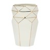 Porcelanowy wazon Cubismo - Beżowy, L