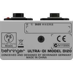 Behringer DI20 DI-box aktywny stereo