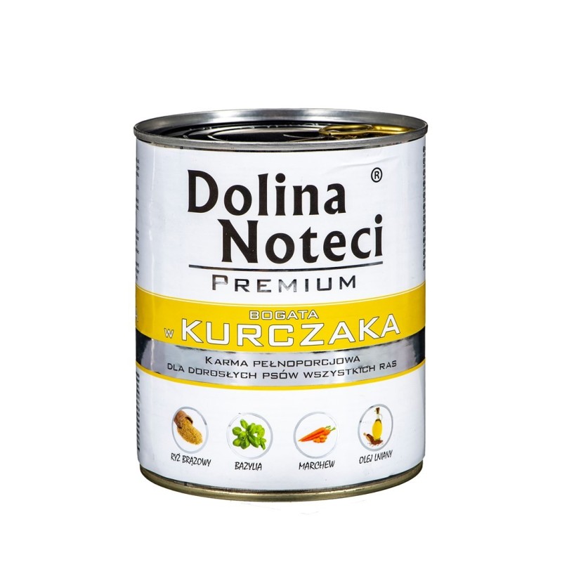 DOLINA NOTECI Premium bogata w kurczaka - mokra karma dla psa - 800g DOLINA NOTECI Premium bogata w kurczaka - mokra karma dla psa - 800g