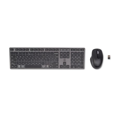 Zestaw klawiatura + mysz HP 720 Multi-Device Rechargeable Wireless Keyboard and Mouse Combo bezprzewodowe z akumulatorem czarne
