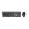 Zestaw klawiatura + mysz HP 720 Multi-Device Rechargeable Wireless Keyboard and Mouse Combo bezprzewodowe z akumulatorem czarne