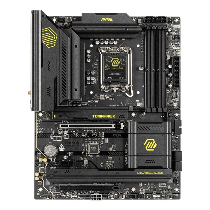 MSI MAG B860 TOMAHAWK WIFI płyta główna Intel B860 LGA 1851 (Socket V1) ATX MSI MAG B860 TOMAHAWK WIFI płyta główna Intel B860 LGA 1851 (Socket V1) ATX