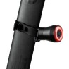 Lampka rowerowa Rockbros Q5 tylna z inteligentnym systemem stop - czarna