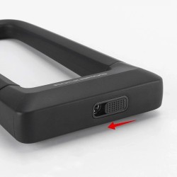 Zapięcie rowerowe Rockbros RKS626-BKU-lock - czarne