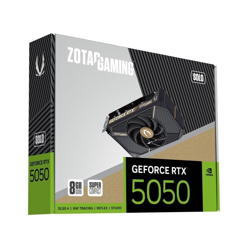 Karta graficzna ZOTAC GAMING GeForce RTX 5050 SOLO 8GB Karta graficzna ZOTAC GAMING GeForce RTX 5050 SOLO 8GB
