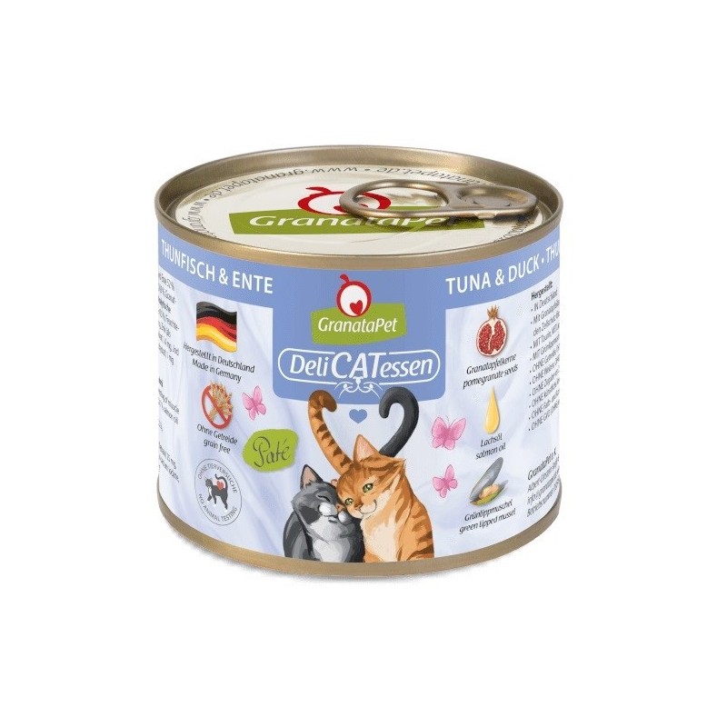 GranataPet DeliCatessen tuńczyk i kaczka karma mokra dla kota 200g GranataPet DeliCatessen tuńczyk i kaczka karma mokra dla kota 200g