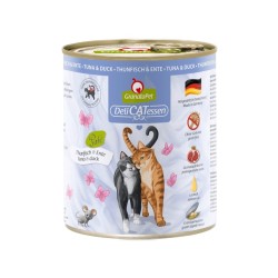 GranataPet DeliCatessen tuńczyk i kaczka mokra karma dla kota 800g