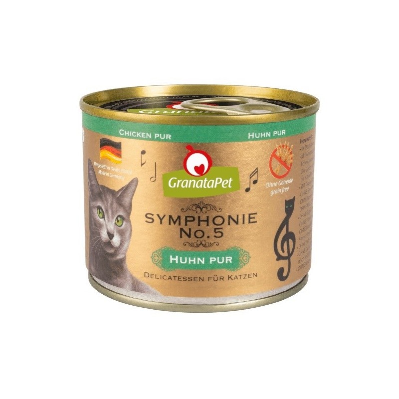 GranataPet Symphonie No.5 kurczak mokra karma dla kota 200g GranataPet Symphonie No.5 kurczak mokra karma dla kota 200g