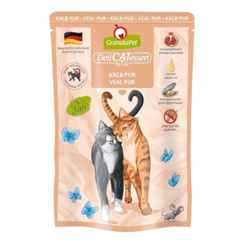 GranataPet DeliCatessen cielęcina karma mokra dla kota 85g GranataPet DeliCatessen cielęcina karma mokra dla kota 85g