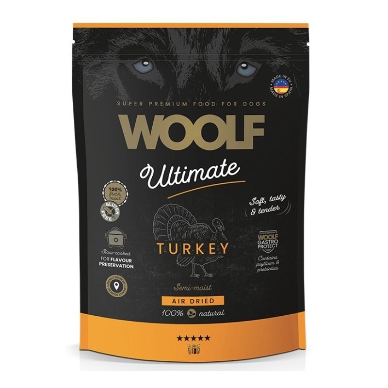 WOOLF Ultimate Soft indyk półwilgotna karma dla psa 1kg WOOLF Ultimate Soft indyk półwilgotna karma dla psa 1kg
