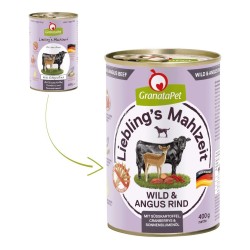 GranataPet Liebling´s Mahlzeit dziczyzna i wołowina mokra karma dla psa 800g