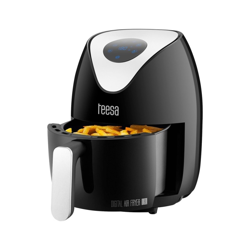 Frytkownica beztłuszczowa TEESA DIGITAL AIR FRYER 1,8L BLACK Frytkownica beztłuszczowa TEESA DIGITAL AIR FRYER 1,8L BLACK