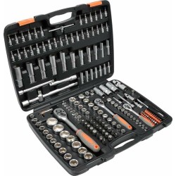 Zestaw kluczy STHOR T58688 1/2"/3/8"/1/4" 173el