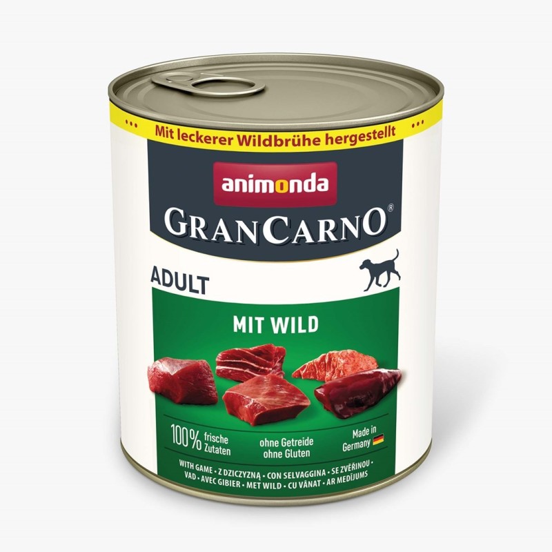 ANIMONDA GranCarno Adult Dziczyzna 400g ANIMONDA GranCarno Adult Dziczyzna 400g
