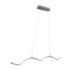 Lampa sufitowa LED Activejet AJE-SARA, srebrna, światło neutralne białe, 1690 lm.
