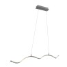 Lampa sufitowa LED Activejet AJE-SARA, srebrna, światło neutralne białe, 1690 lm.