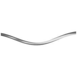 Lampa sufitowa LED Activejet AJE-SARA, srebrna, światło neutralne białe, 1690 lm.