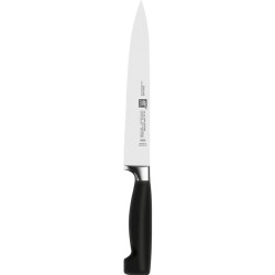 Zestaw noży ZWILLING FOUR STAR 35148-507-0 w bloku samoostrzącym 7 szt. Szary