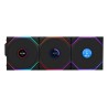 Wentylator Lian Li UNI FAN TL Wireless LCD Lüfter ARGB PWM Reverse Blade 120mm czarny