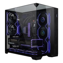 Wentylator Lian Li UNI FAN TL Wireless LCD Lüfter ARGB PWM Reverse Blade 120mm czarny