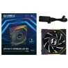 Wentylator Lian Li UNI FAN TL Wireless LCD Lüfter ARGB PWM Reverse Blade 120mm czarny