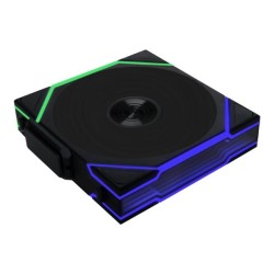 Wentylator Lian Li UNI FAN TL Wireless LCD Lüfter, ARGB, PWM - 120 mm, czarny