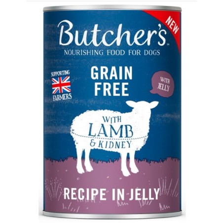 BUTCHER'S Original Recipe in Jelly Jagnięcina w galaretce - mokra karma dla psa - 400 g