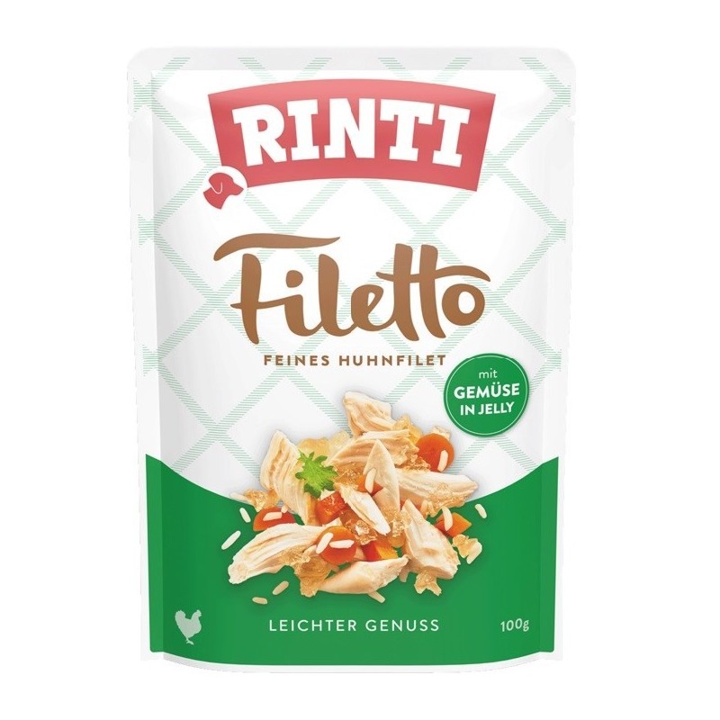 Rinti Filetto kurczak i warzywa w galaretce 100g