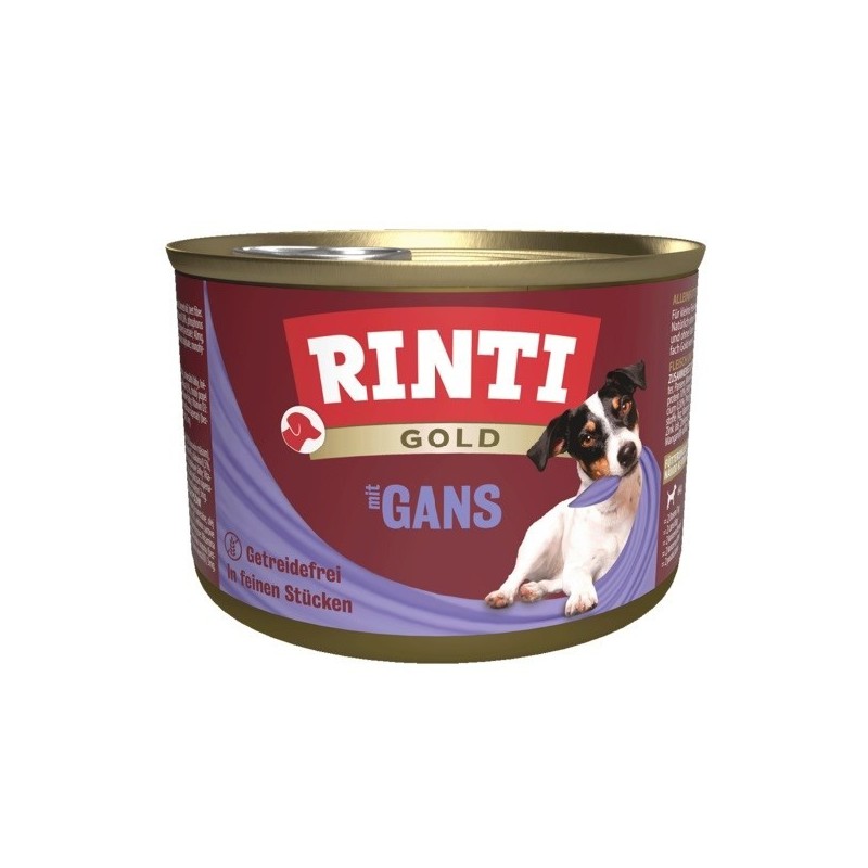 Rinti Gold Gęś puszka 185g Rinti Gold Gęś puszka 185g