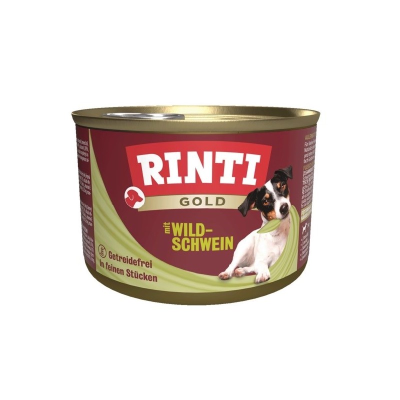 Rinti Gold Dzik puszka 185g Rinti Gold Dzik puszka 185g