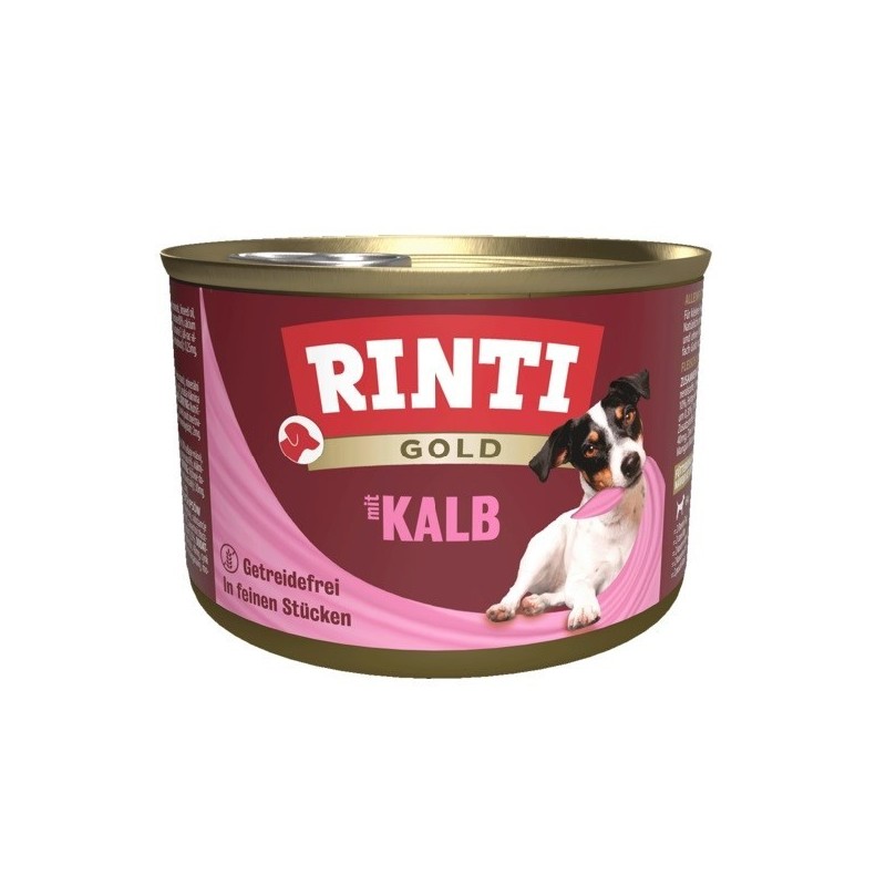 Rinti Gold Cięlęcina puszka 185g Rinti Gold Cięlęcina puszka 185g