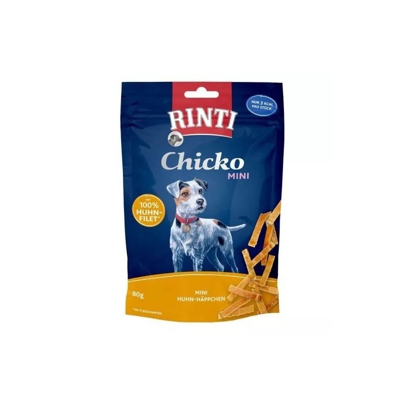 Rinti Chicko Mini przysmak z kurczakiem 80g Rinti Chicko Mini przysmak z kurczakiem 80g