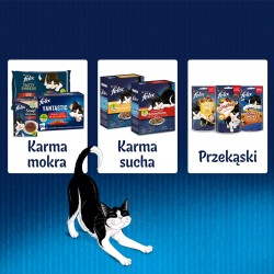 FELIX Sensations smaki rybne - mokra karma dla kota - 4x 85g