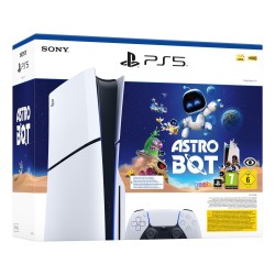 Sony PlayStation 5 Slim Disc- Astro Bot Bundle 1TB Konsola Biała